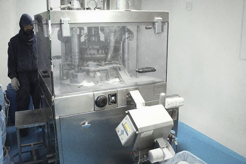 Compression area, MediGrand plant