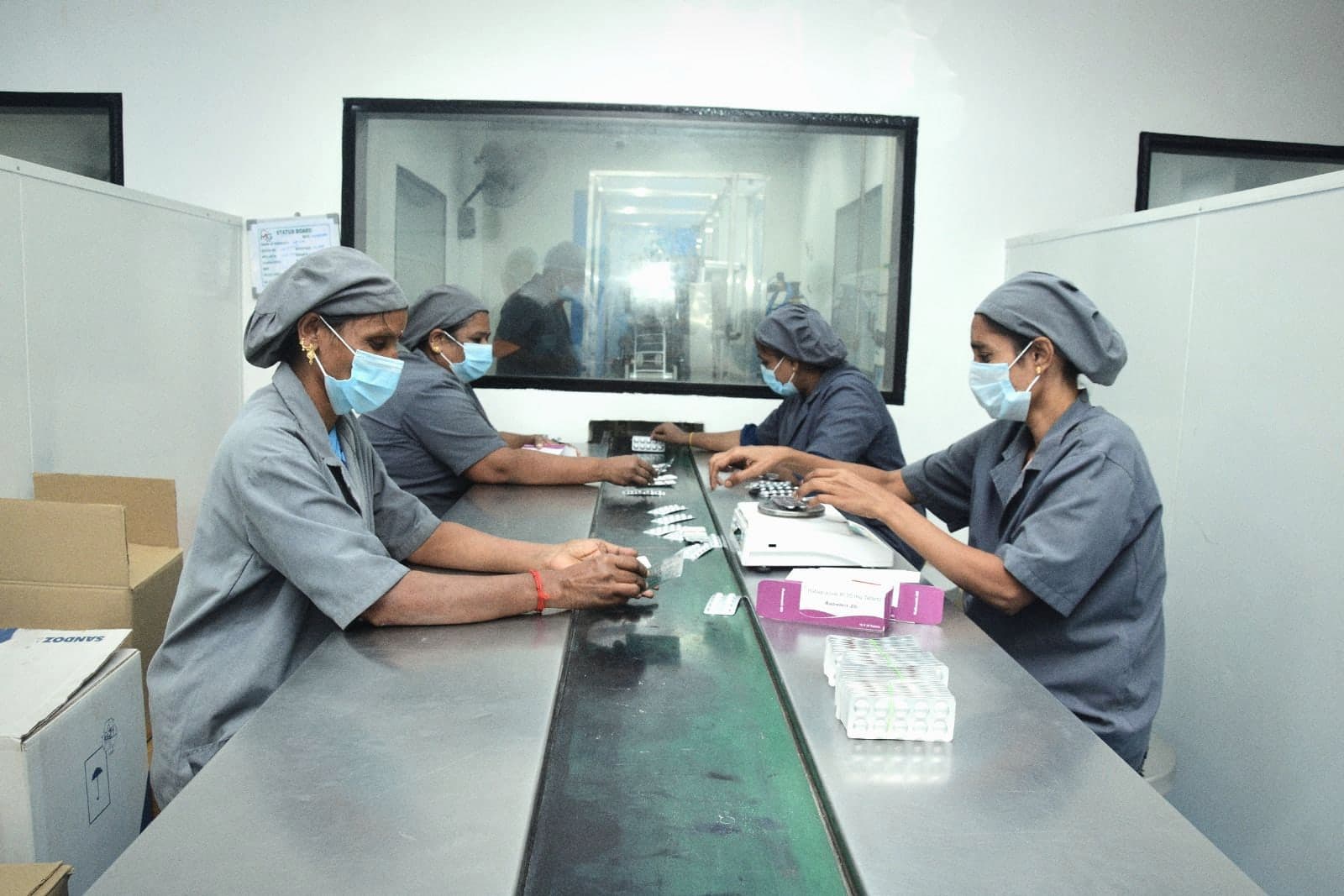 Packing, MediGrand plant