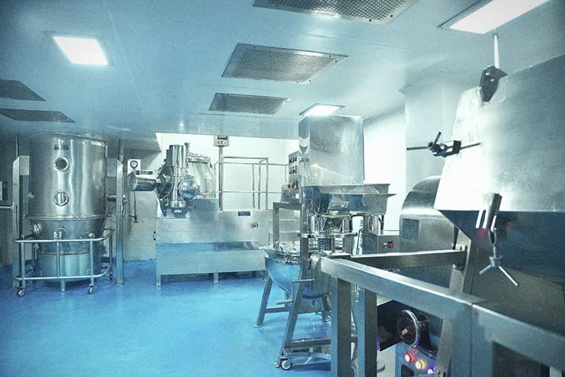 Granulation area, MediGrand plant